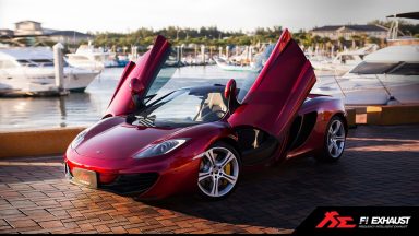 Fi Exhaust System for the McLaren MP4-12C